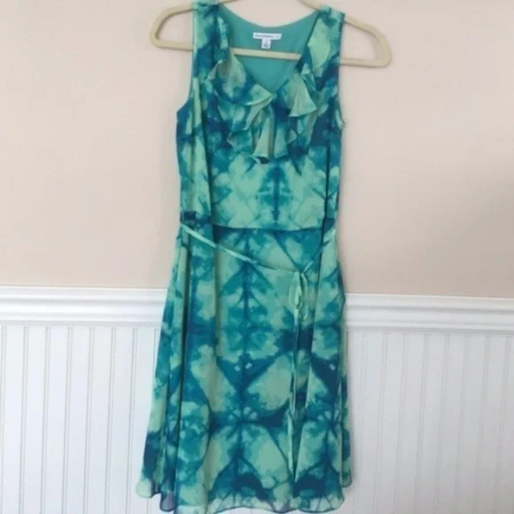 Isaac Mizrahi Live! Tie Die Printed Dress - Picture 2 of 3